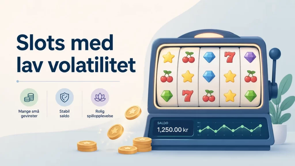 Slots med lav volatilitet